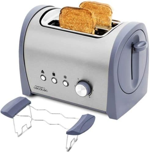 review actualizada de la tostadora steel&toast 2s de cecotec