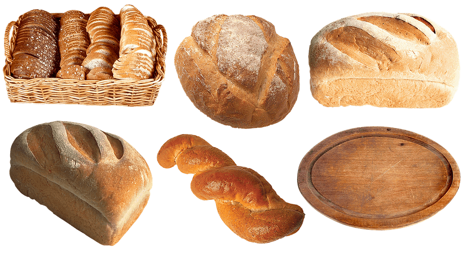 Panes de diversos tipos